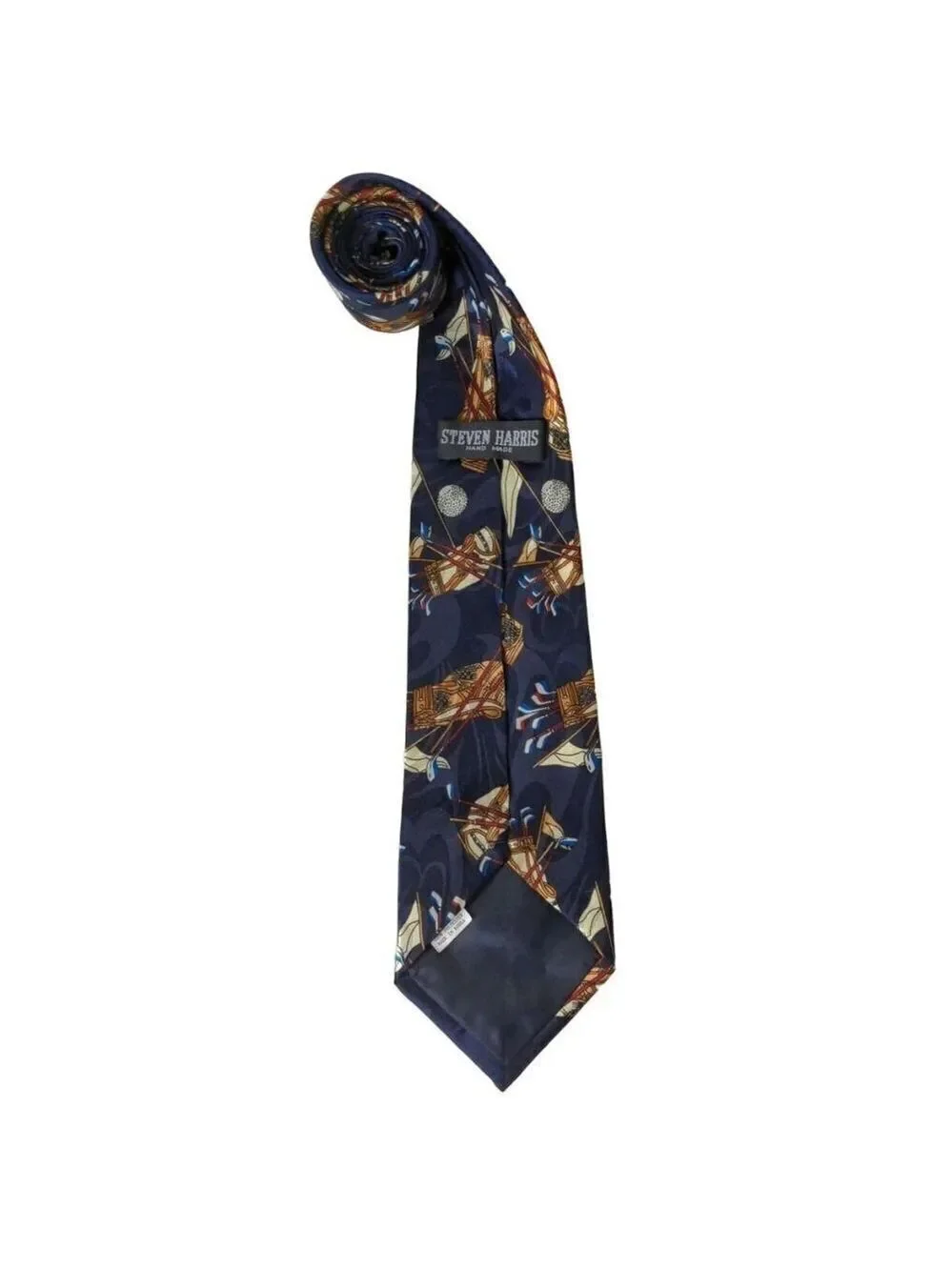 Steven Harris Golf Bag Clubs Driver Novelty Necktie